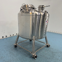 Stainless Fabrication 500 Liter Stainless Steel Granulation Solution Tank image 0
